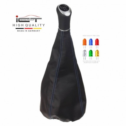 ict pommeau de vitesse avec coutures grises VW Bus T4 Transporter Multivan California