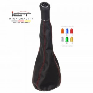 VW Bus T4 Transporter Multivan California Schaltknauf Schaltsack Alcantara leder schaltmanschette