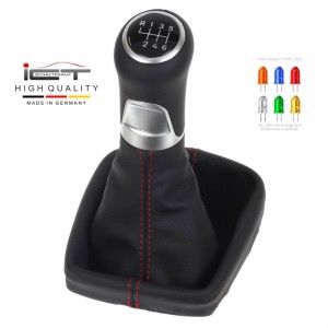 VW Touran Typ 1T 5T 4Motion pommeau de vitesse soufflet cuir Alcantara