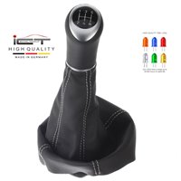 ict shift knob with grey stitching Opel Vauxhall Astra G Coupe Cabrio CC OPC