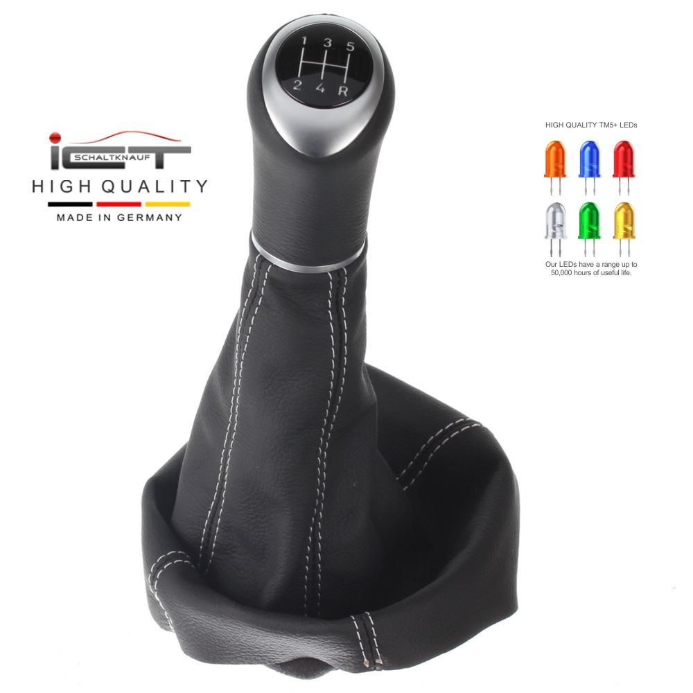 Opel Vauxhall Astra G Coupe Cabrio CC OPC shift gear knob boot gaiter cover Alcantara leather
