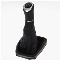 ict pomello del cambio con cuciture nere Opel Astra G Coupe Cabrio CC OPC