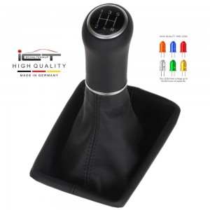 ict Schaltknauf mit schwarze Naht Ford Fiesta MK7 MK8 Facelift