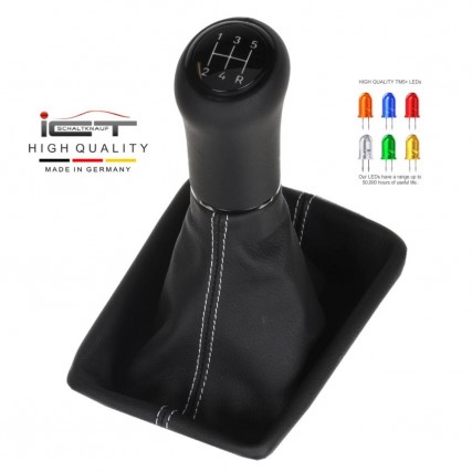 Schaltknauf Schaltsack Marke Fiesta MK7 leder schaltmanschette Schaltknauf Schaltsack Marke Fiesta MK7 leder schaltmanschette