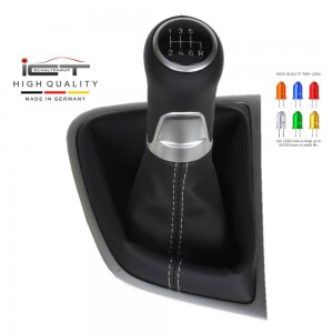ict shift knob with grey stitching Honda Civic MK9