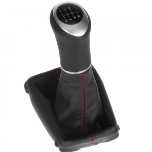 Volvo V70 XC70 pommeau de vitesse cuir et soufflet avec cadre de montage