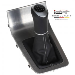 Volvo V60 Schaltknauf Schaltsack leder schaltmanschette mit rahmen