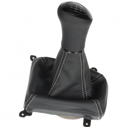 ict manopla de câmbio com costura cinza Honda Accord CL CM CN MK7