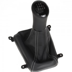 Honda Accord CL CM CN MK7 pomo de la palanca de cambios de cuero funda marco de montaje