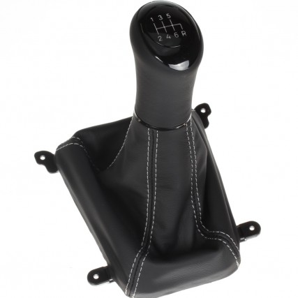 Honda Accord CL CM CN MK7 shift gear knob boot gaiter leather mounting frame