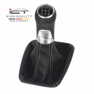 Honda Accord CL CM CN MK7 shift gear knob boot gaiter cover Alcantara leather