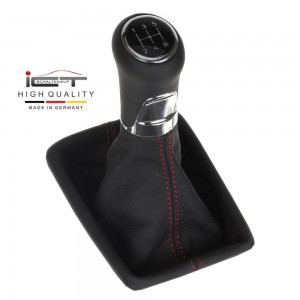 Toyota Avensis Typ T22 Schaltknauf Schaltsack leder schaltmanschette mit rahmen