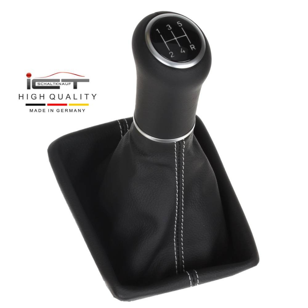 Toyota Avensis Typ T22 shift gear knob boot gaiter cover Alcantara leather