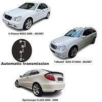  Mercedes shift knob C-Class Automatik W203 / Sportcoupe CL203