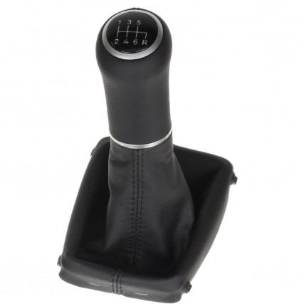 ict shift knob with black stitching Volvo S60 S80