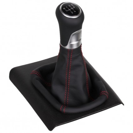 VW Lupo 3L TDI GTI FSI shift gear knob boot gaiter cover Alcantara leather