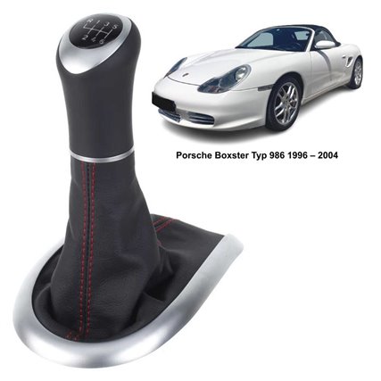 Porsche shift knob Boxster Boxster Typ 986 with decorative Porsche shift knob Boxster Boxster Typ 986 with decorative
