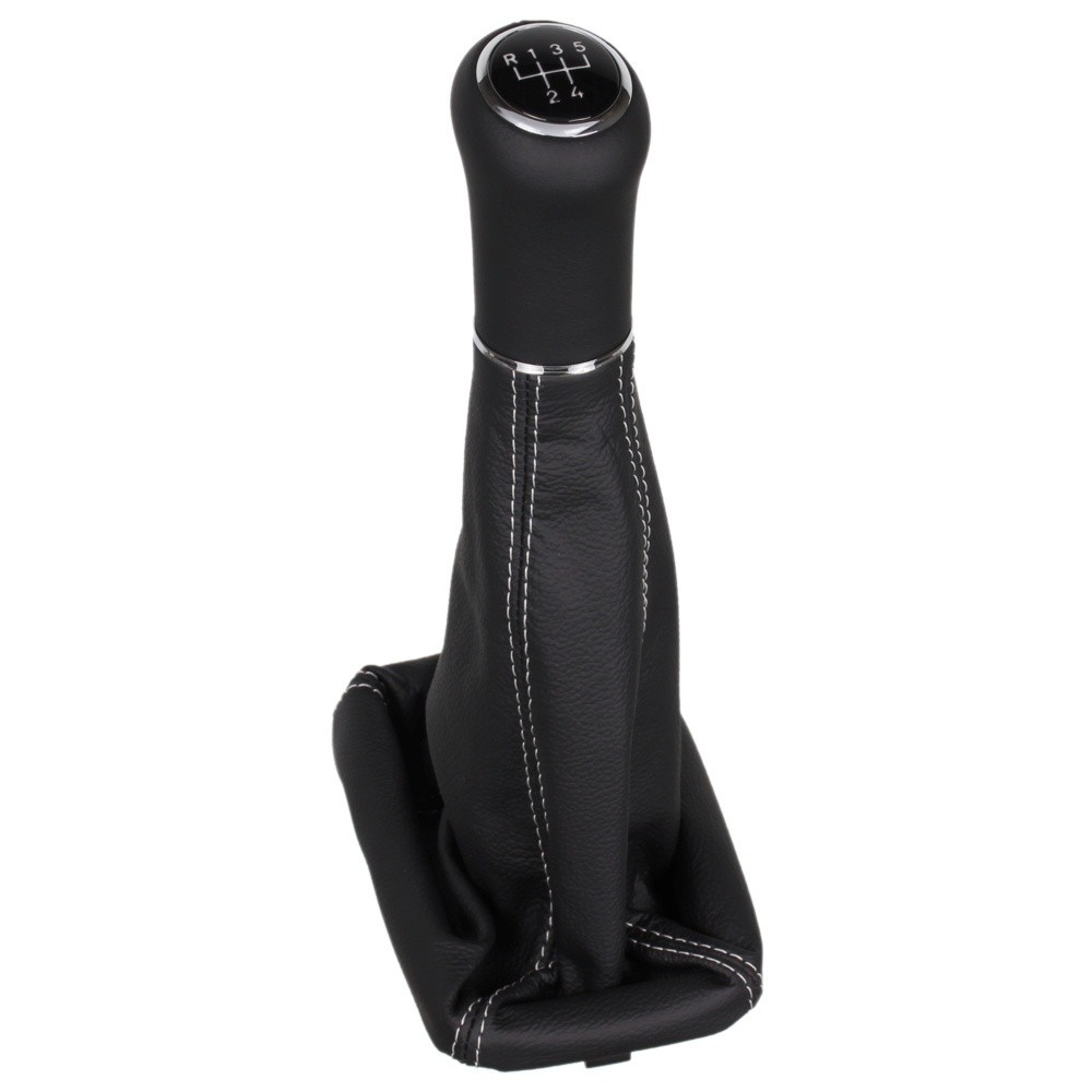 VW Polo 2 3 86c 2F Schaltknauf Schaltsack Alcantara leder schaltmanschette