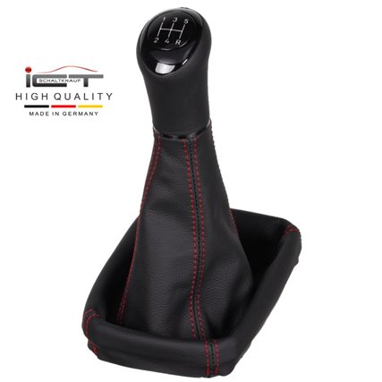 ict shift knob with red stitching Opel Vauxhall Corsa C