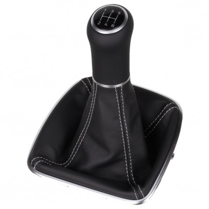 Ford Galaxy 2 Typ WA6 shift gear knob boot gaiter leather mounting frame