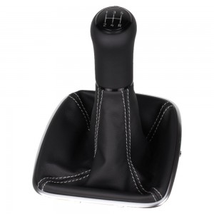 ict pomo de la palanca de cambios con costuras grises Ford Galaxy 2 Typ WA6