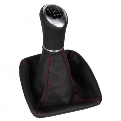 ict shift knob with red stitching Ford S-Max WA6