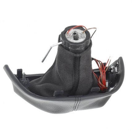 Porsche 911 997 Carrera GT3 shift gaiter boot bottom view with cable