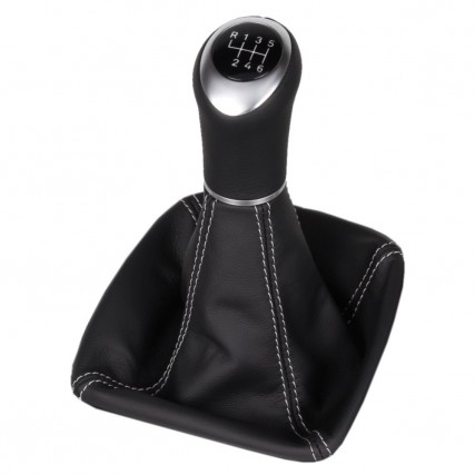 Opel Signum Chevrolet Holden Vectra C Saturn Aura manopla de câmbio de couro coifa com moldura de montagem