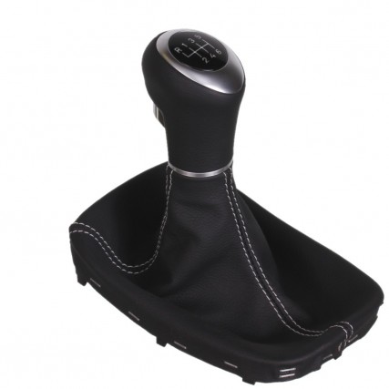 ict pomo de la palanca de cambios con costuras grises Opel Insignia Vauxhall Holden