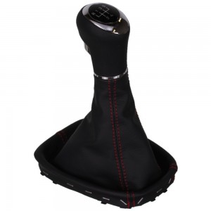 ict pommeau de vitesse avec coutures noires Opel Corsa D E Adam