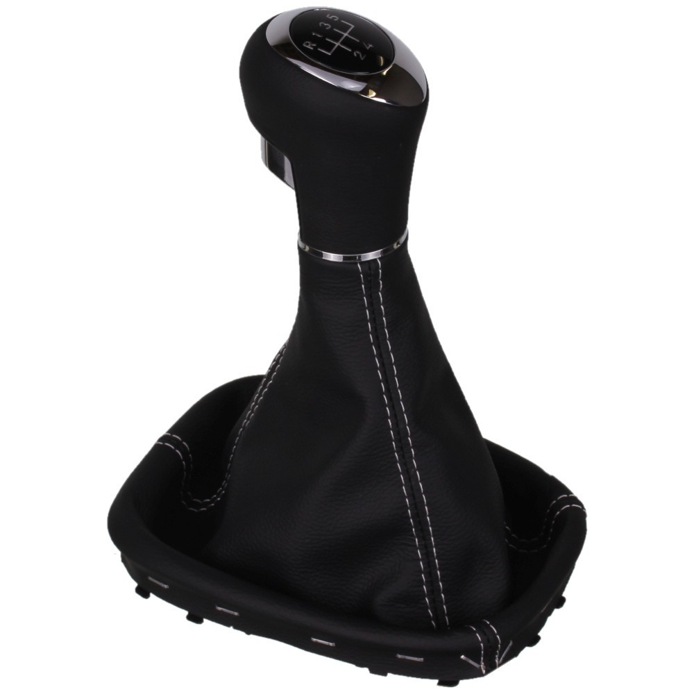 Opel Corsa D E Adam manopla de câmbio Alcantara couro coifa