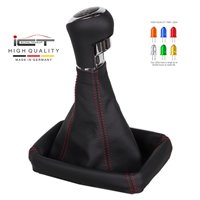 Opel Vauxhall Corsa C shift gear knob boot gaiter leather mounting frame