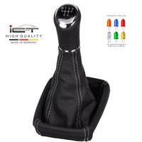 Opel Tigra Twintop Schaltknauf Schaltsack leder schaltmanschette mit rahmen