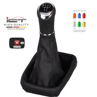 Opel Vauxhall Meriva A shift gear knob boot gaiter cover Alcantara leather