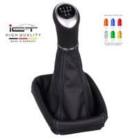 Opel Vauxhall Meriva A shift gear knob boot gaiter leather mounting frame