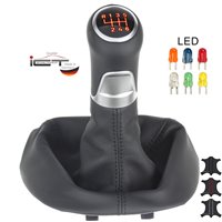 Porsche Cayman Typ 987c Alcantara deri vites topuzu ve körük