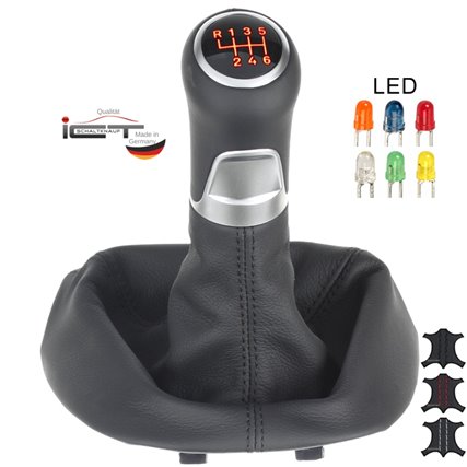 Porsche Cayman Typ 987c Alcantara deri vites topuzu ve körük