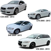 Volvo C30 C70 S40 V50 pommeau de vitesse soufflet cuir Alcantara