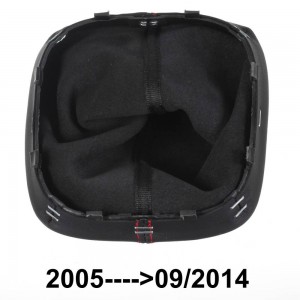 ict Schaltknauf mit rote Naht VW Jetta