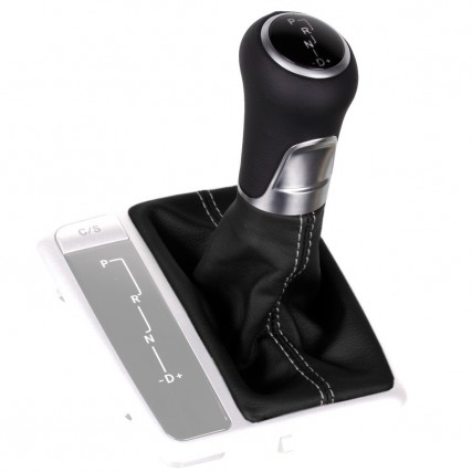 ict pommeau de vitesse avec coutures noires Mercedes SLK R171 Automatik