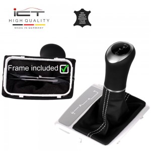 Mercedes SLK R171 Automatik shift gear knob boot gaiter cover Alcantara leather