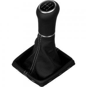 Ford Focus MK2 DA3 ST RS TDDi TDCi Schaltknauf Schaltsack leder schaltmanschette mit rahmen