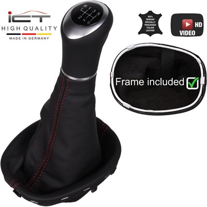 ict shift knob with red stitching Dacia Duster