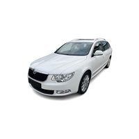 Skoda Superb 2 RS Typ 3T Facelift pommeau de vitesse soufflet cuir Alcantara