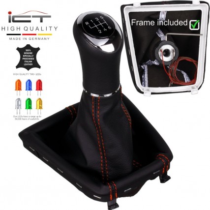 Schaltknauf Schaltsack Skoda - Superb II 2 leder Schaltknauf Schaltsack Skoda - Superb II 2 leder