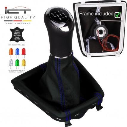 Schaltknauf Schaltsack Skoda - Superb II 2 leder Schaltknauf Schaltsack Skoda - Superb II 2 leder