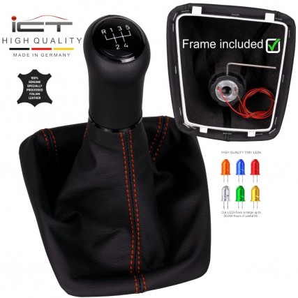 Schaltknauf Schaltsack Skoda Yeti leder schaltmanschette Schaltknauf Schaltsack Skoda Yeti leder schaltmanschette