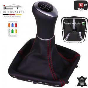 ict shift knob with red stitching Mercedes SLK R172