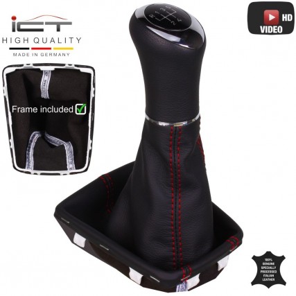 Schaltknauf Schaltsack Skoda Rapid leder schaltmanschette Schaltknauf Schaltsack Skoda Rapid leder schaltmanschette