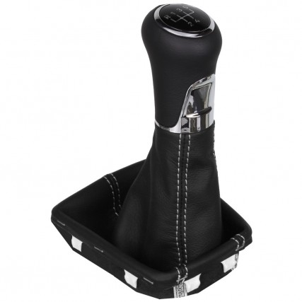 Schaltknauf Schaltsack Skoda Rapid leder schaltmanschette Schaltknauf Schaltsack Skoda Rapid leder schaltmanschette